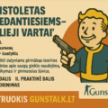 Praktinis seminaras Pistoletas pradedantiesiems – „Žalieji vartai“